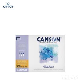 Canson Montval akvarelltomb 4r 300g 12 lap cp 105x155mm