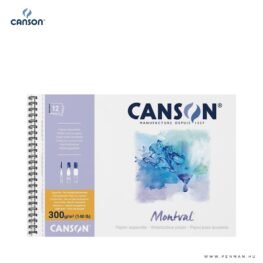 Canson Montval akvarelltomb rs 300g 12 lap cp 24x32cm uj