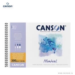Canson Montval akvarelltomb rs 300g 12 lap cp 32x41cm uj