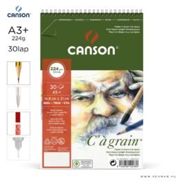 canson cagrain papir a3plus 30lap 224g rs finom