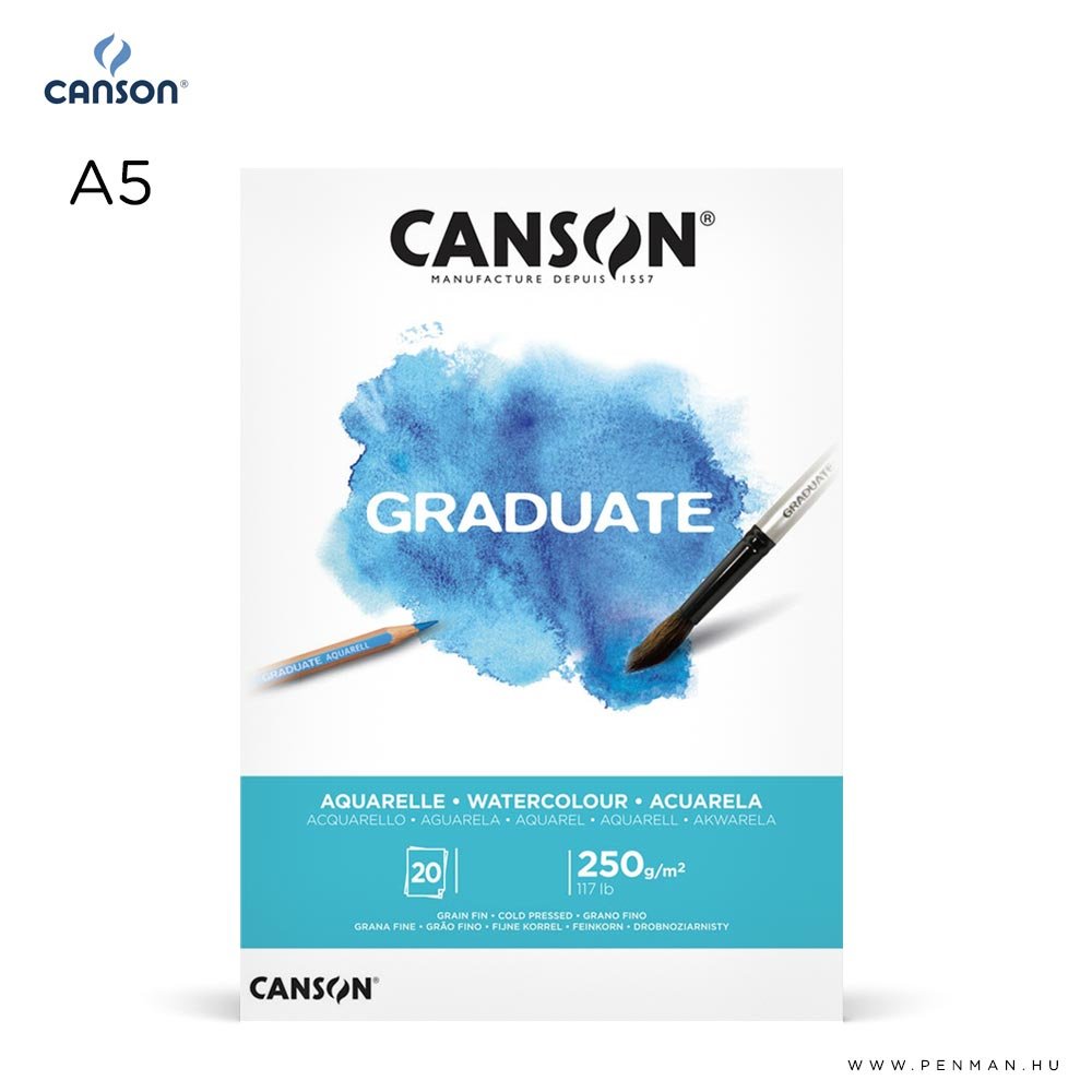 canson graduate aquarelle A5 001