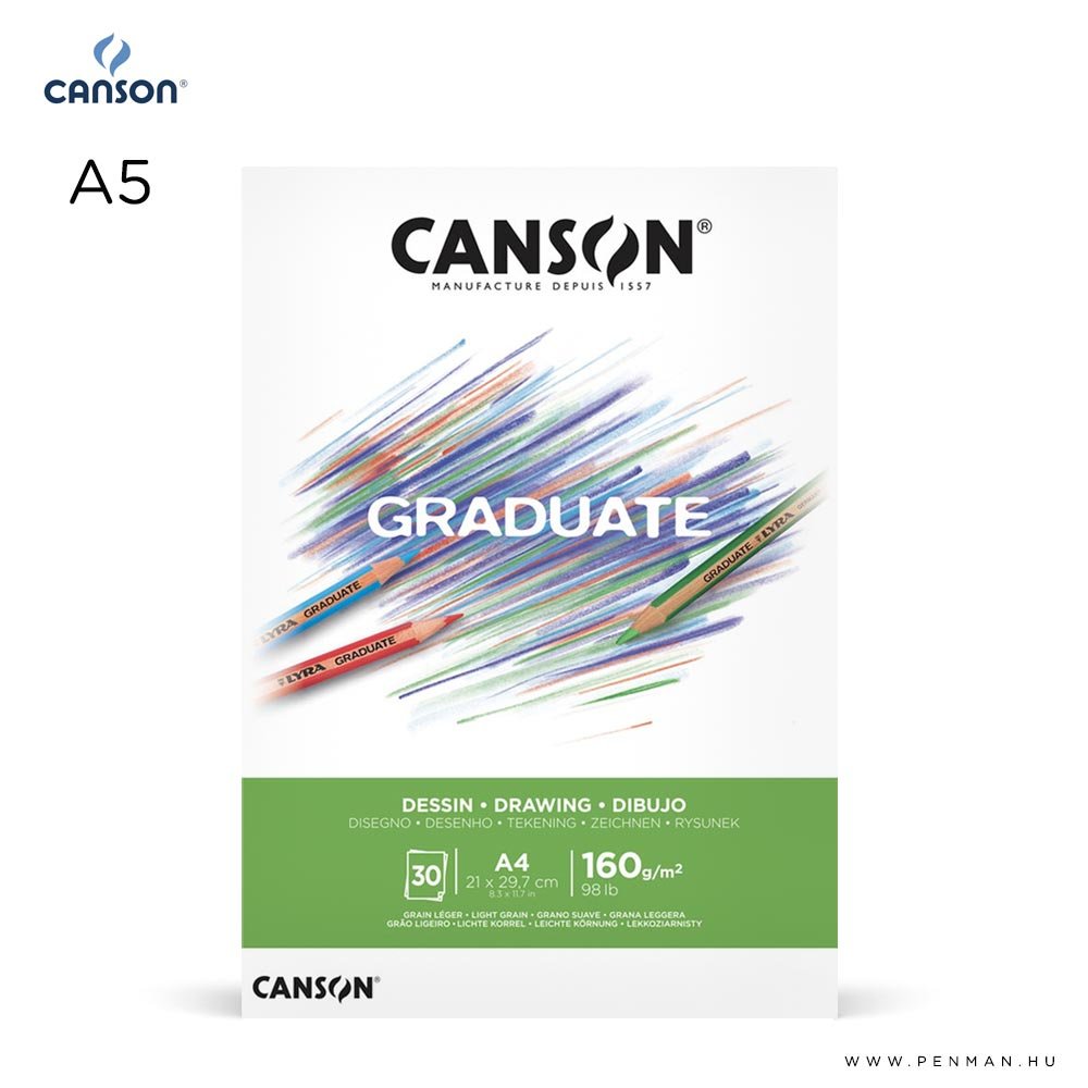 canson graduate dessin A5 001