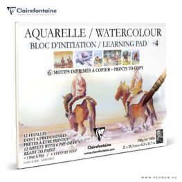 clairefontaine watercolour learning pad no4 penman