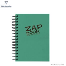 clairefontaine zap book vazlatfuzet zold A5 001