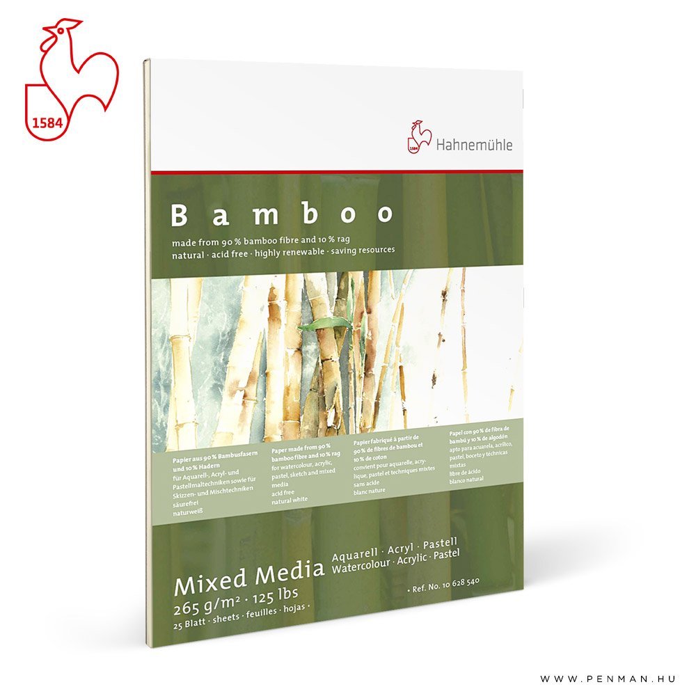hahnemuhle bamboo bambuszkeverek tomb 265g 42x56 rr