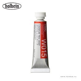 holbein akvarell 5ml cadmium red deep 001