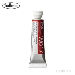 holbein akvarell 5ml cadmium red purple 001