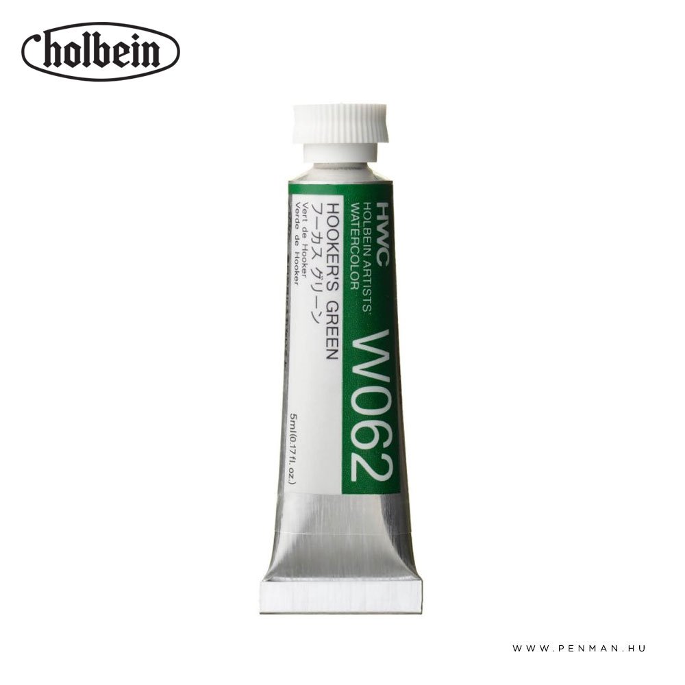 holbein akvarell 5ml hookers green 001