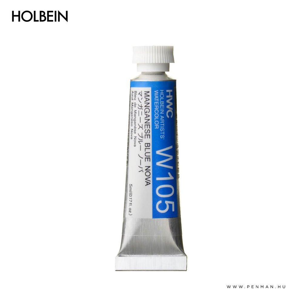 holbein akvarell 5ml manganese blue nova 001
