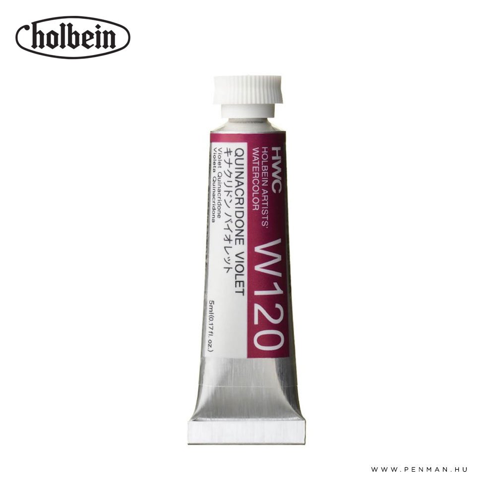 holbein akvarell 5ml quinacridone violet 001