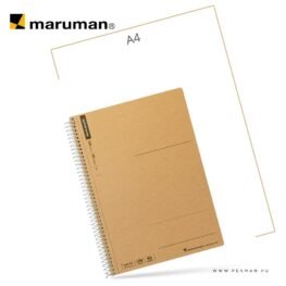 maruman spiral note A5 empty 80lap penman