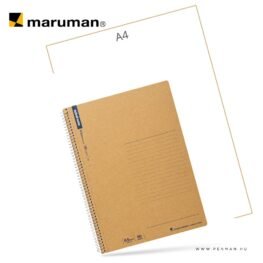 maruman spiral note A5 ruled 80lap penman