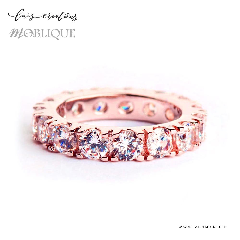 moblique moring eternity rose gold 1001