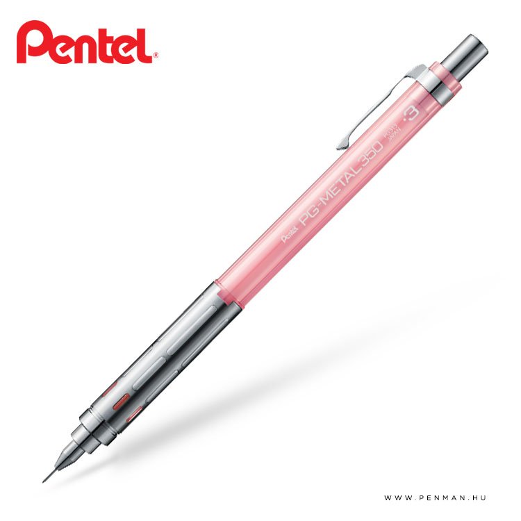 pentel pg metal 350 mechanikus ceruza pink 03 001
