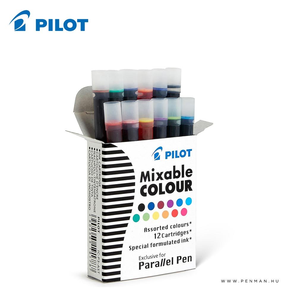 pilot parallel pen mixable color 12 mix 001