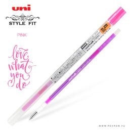 uni style fit 028 refill pink