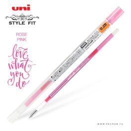 uni style fit 028 refill rose pink