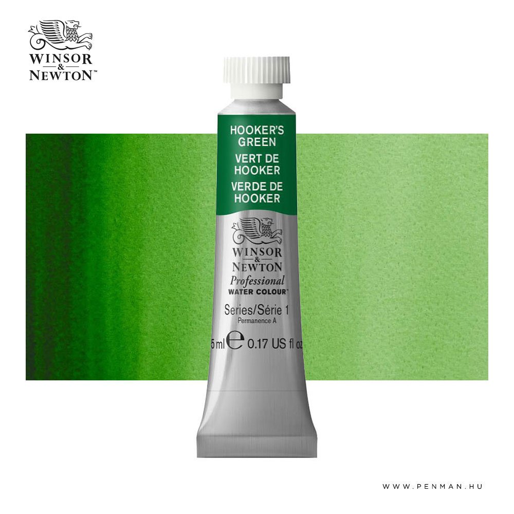 winsor newton professional akvarell 5ml Hookers Green