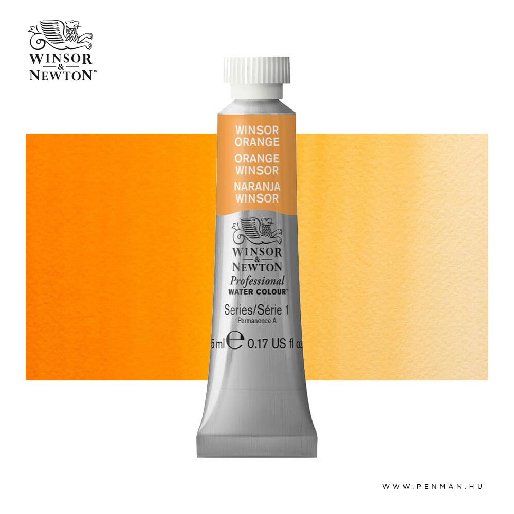 winsor newton professional akvarell 5ml Winsor Orange