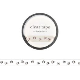 Clear Tape washi szalag mancsok 001