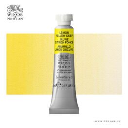 winsor newton professional akvarell 5ml lemon yellow deep 001