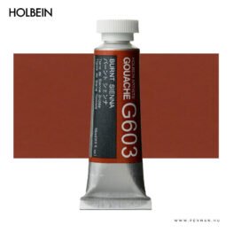 holbein gouache 15ml burnt sienna 001