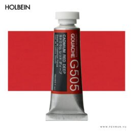 holbein gouache 15ml cadmium red deep 001