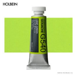 holbein gouache 15ml leaf green 001