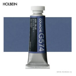 holbein gouache 15ml ash blue 001