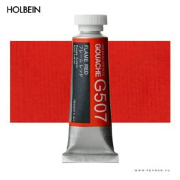 holbein gouache 15ml flame red 001