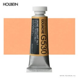 holbein gouache 15ml jaune brillant no1 001