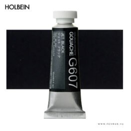 holbein gouache 15ml jet black 001