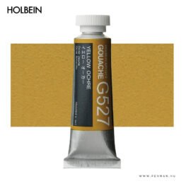 holbein gouache 15ml yellow ochre 001