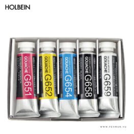 holbein gouache 5ml primary set 5db 001