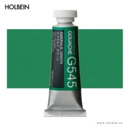 holbein gouache 15ml 545 emerald green 001
