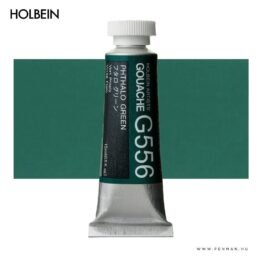 holbein gouache 15ml 556 phthalo green 001