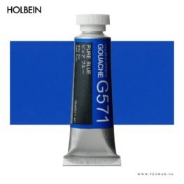 holbein gouache 15ml 571 pure blue 001