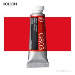 holbein gouache 15ml 803 scarlet 001
