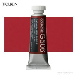 holbein gouache 15ml 506 cadmium red purple 001