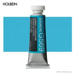 holbein gouache 15ml 569 cobalt turquoise 001