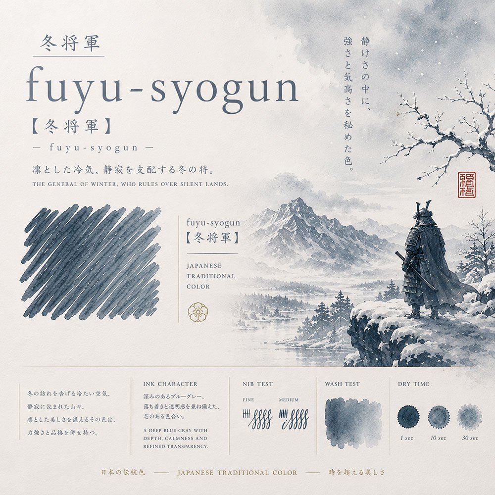 pilot iroshizuku fuyu syogun 010