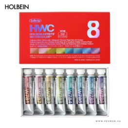 Holbein akvarellfestek chromapearl 8db 5ml keszlet 001
