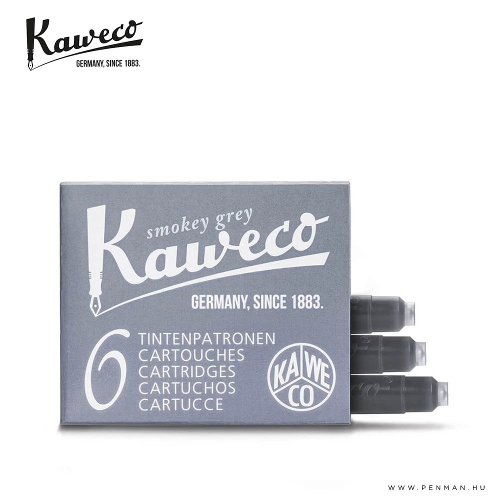 Kaweco 6db tintapatron SMOKEY GREY 001