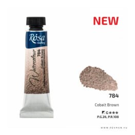 rosa gallery akvarell tubus 10ml cobalt brown 784