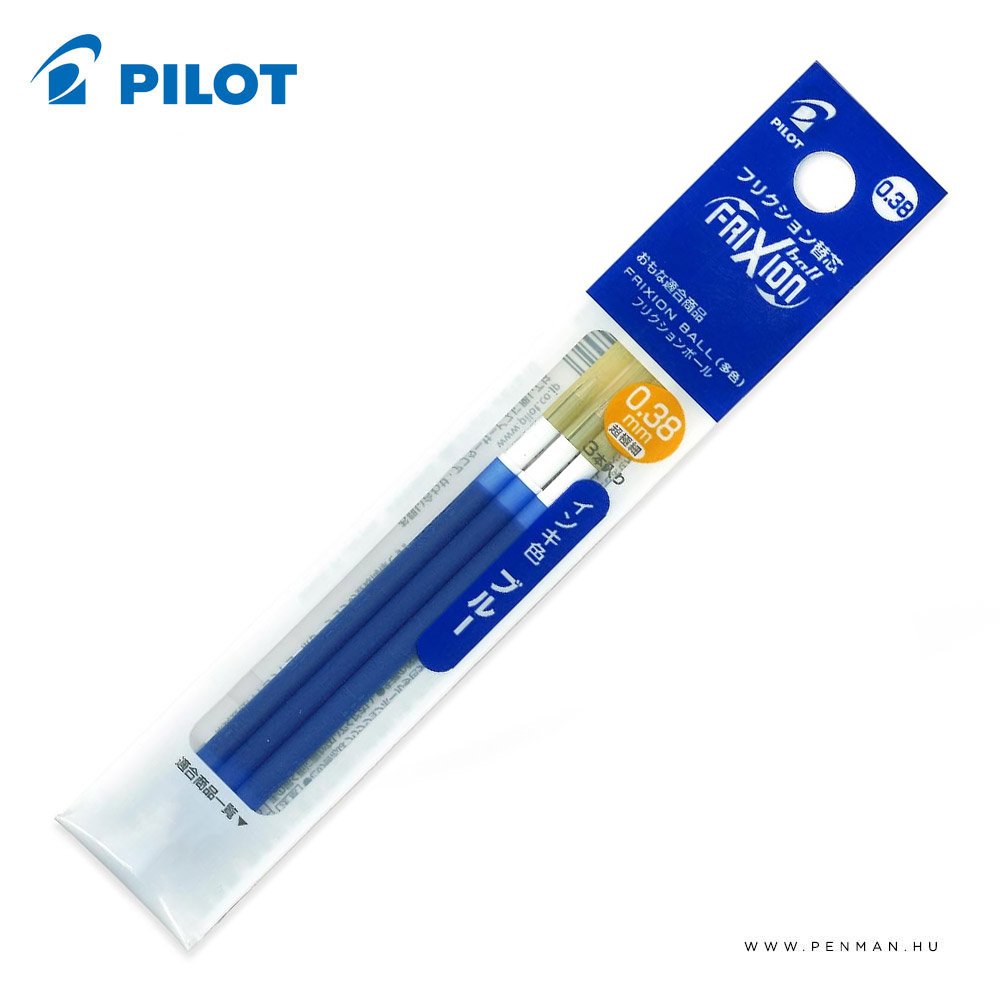 Pilot Frixion Ball Slim 3db 038 kék betét 001