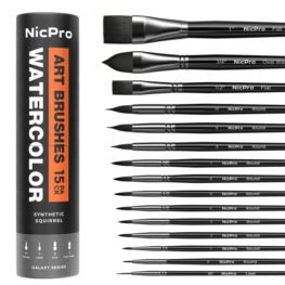 nicpro 15 darabos akvarellecset keszlet 001