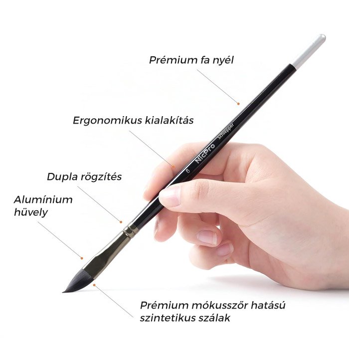 nicpro 15 darabos akvarellecset keszlet 003