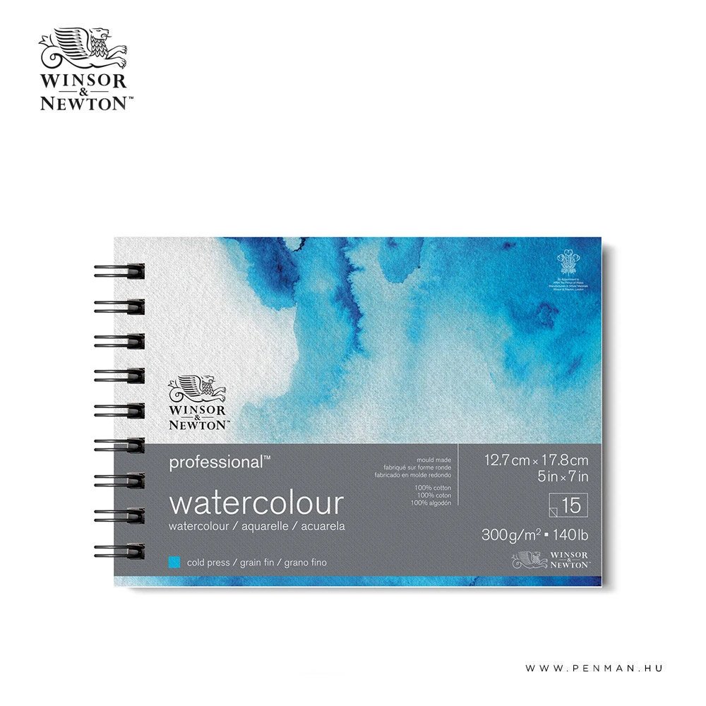 winsor newton professional akvarell tomb 15 lap 300g cp 001