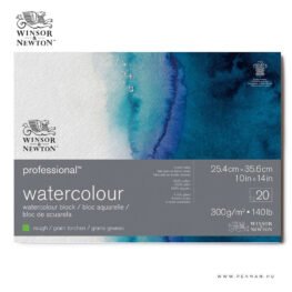 winsor newton professional akvarell tomb 20 lap 26x36cm 300g rough 001