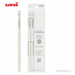 uni palette grafit ceruza feher 2B 001